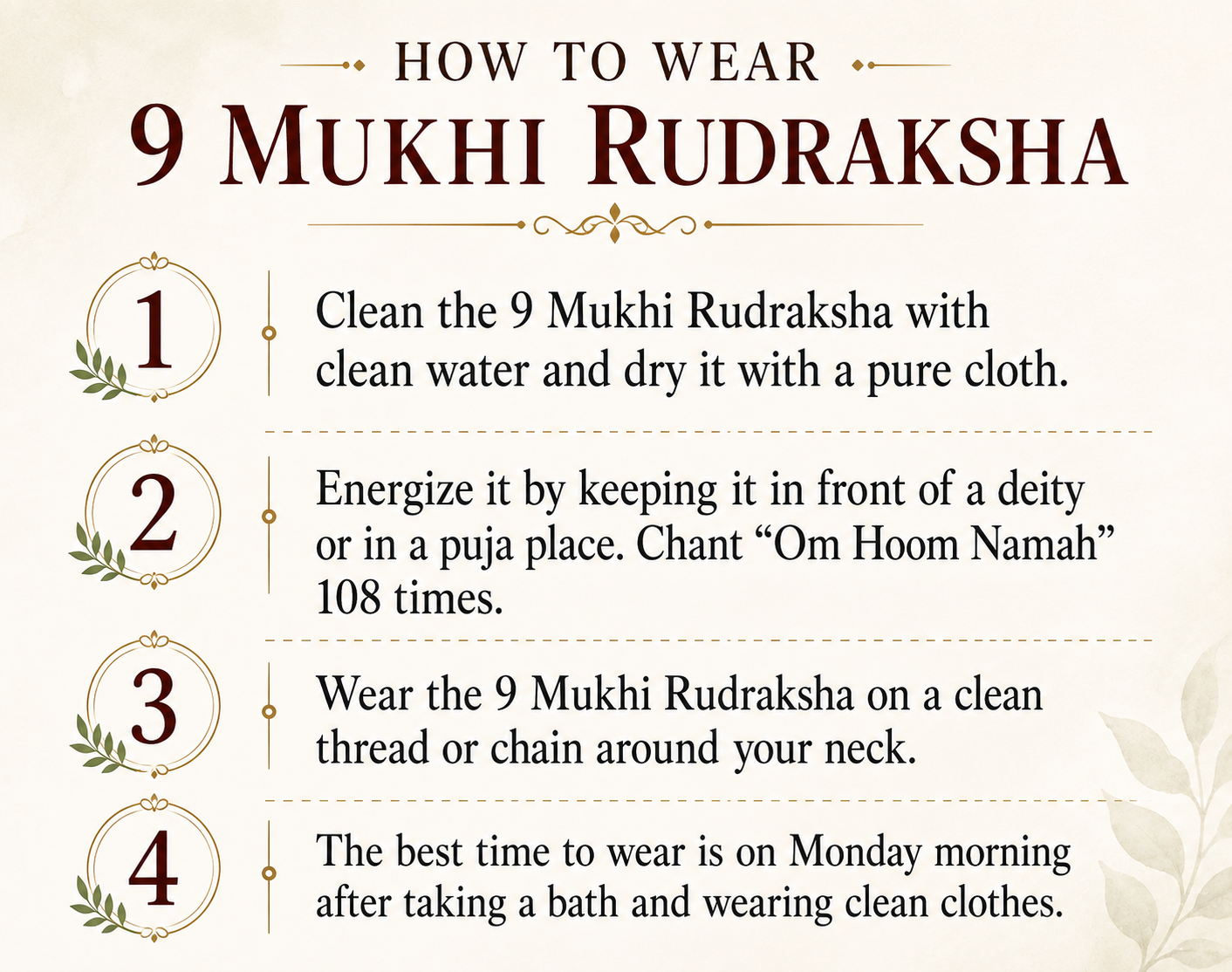 9 Mukhi Rudraksha ( Nepal Origin )